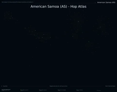American Samoa network topology