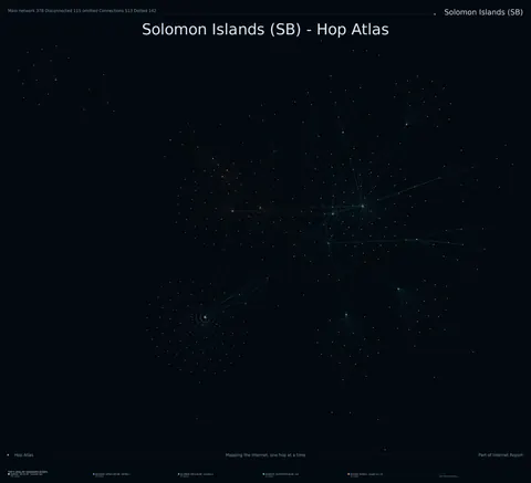Solomon Islands network topology